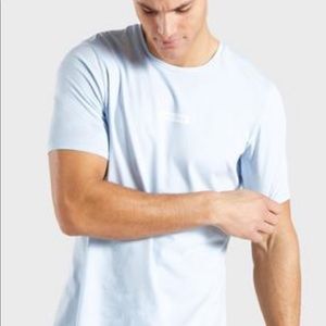 Gymshark central T-shirt light blue